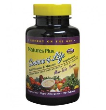 Nature's Plus Source of Life 90 Mini tabs No Iron